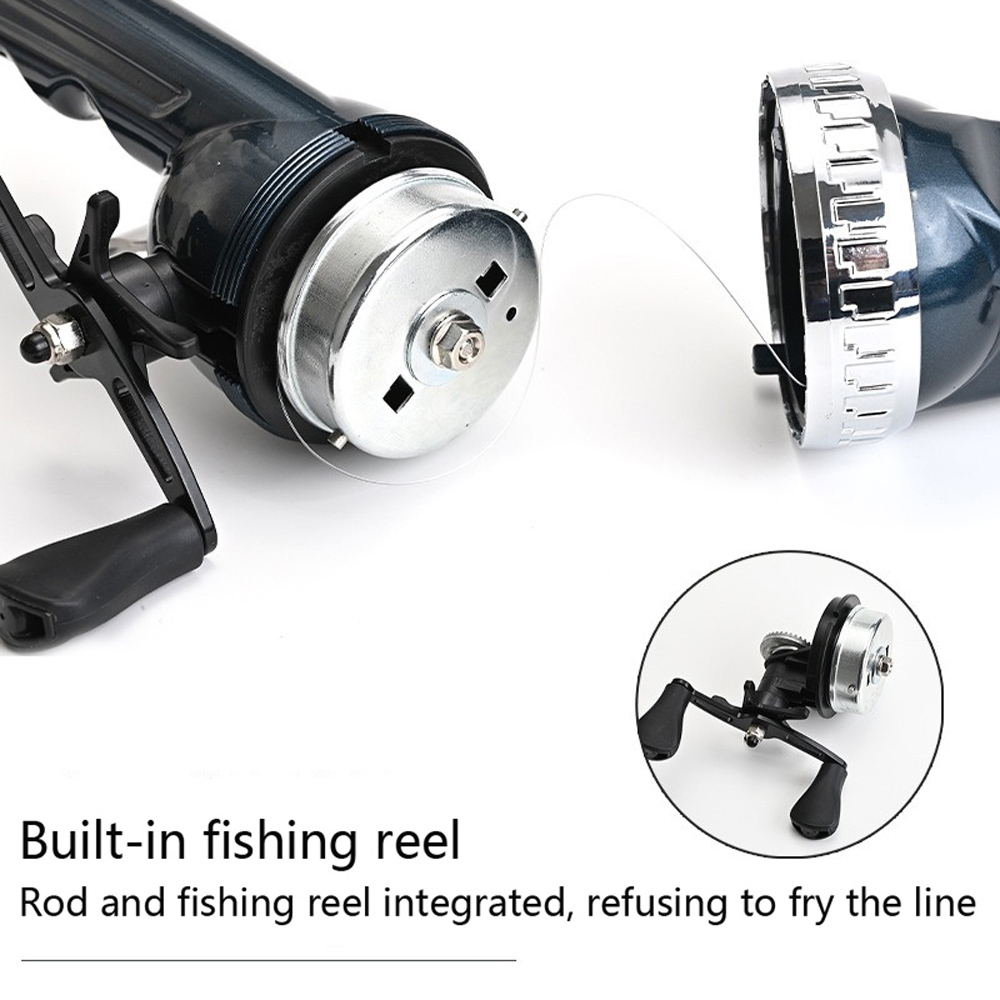 1Set Durable Telescopic Mini F - Fishing Rod Combo ulasan dan harga