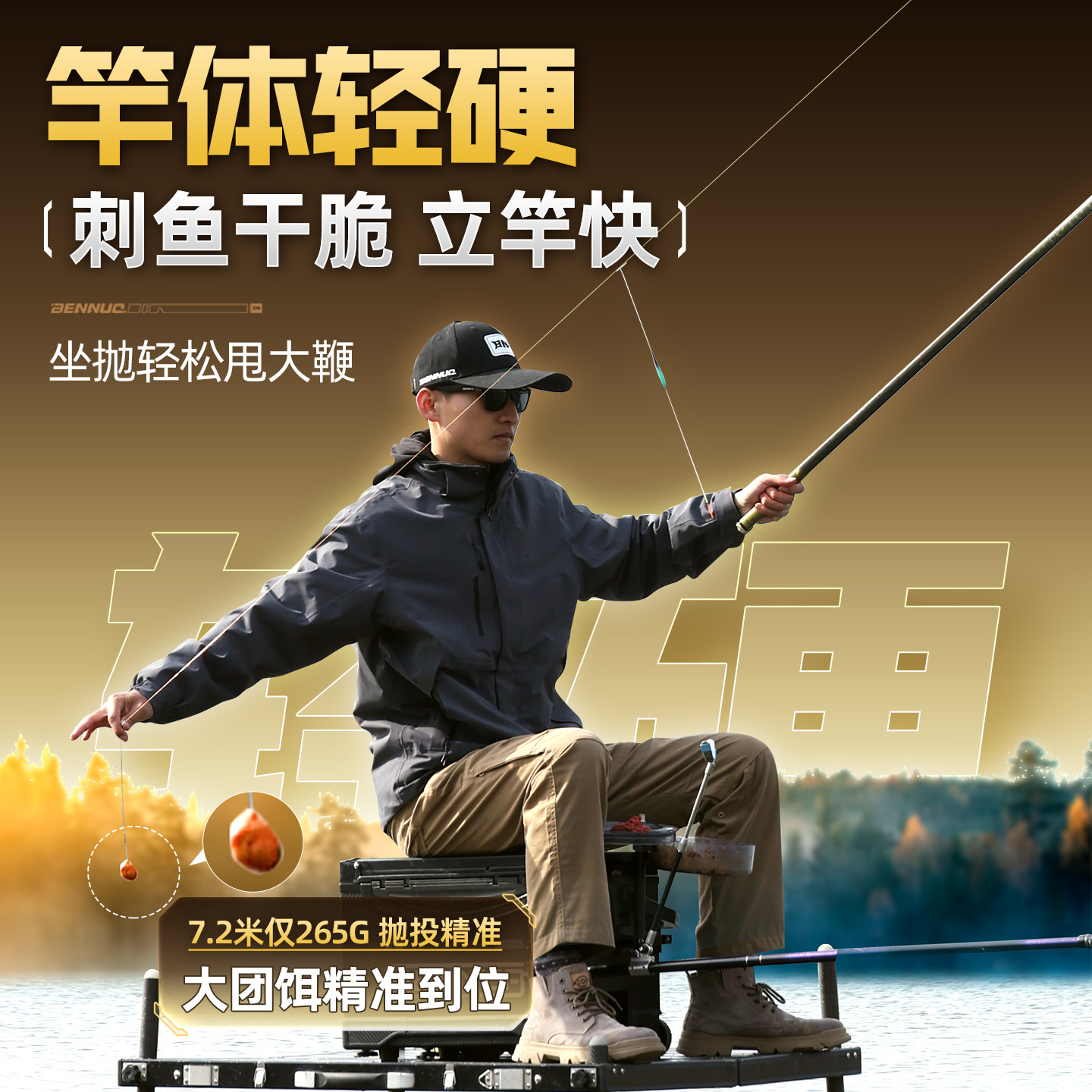 Surf Pole Casting Travel Spinn - Fishing Rod Travel ulasan dan harga