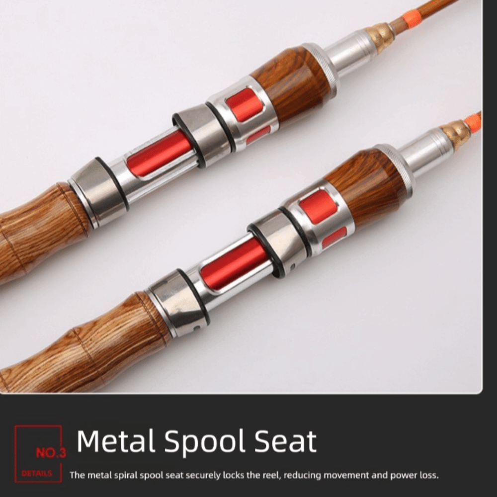 4 Sections Spinning Fishing Ro - Fishing Rod Carbon Fiber ulasan dan harga