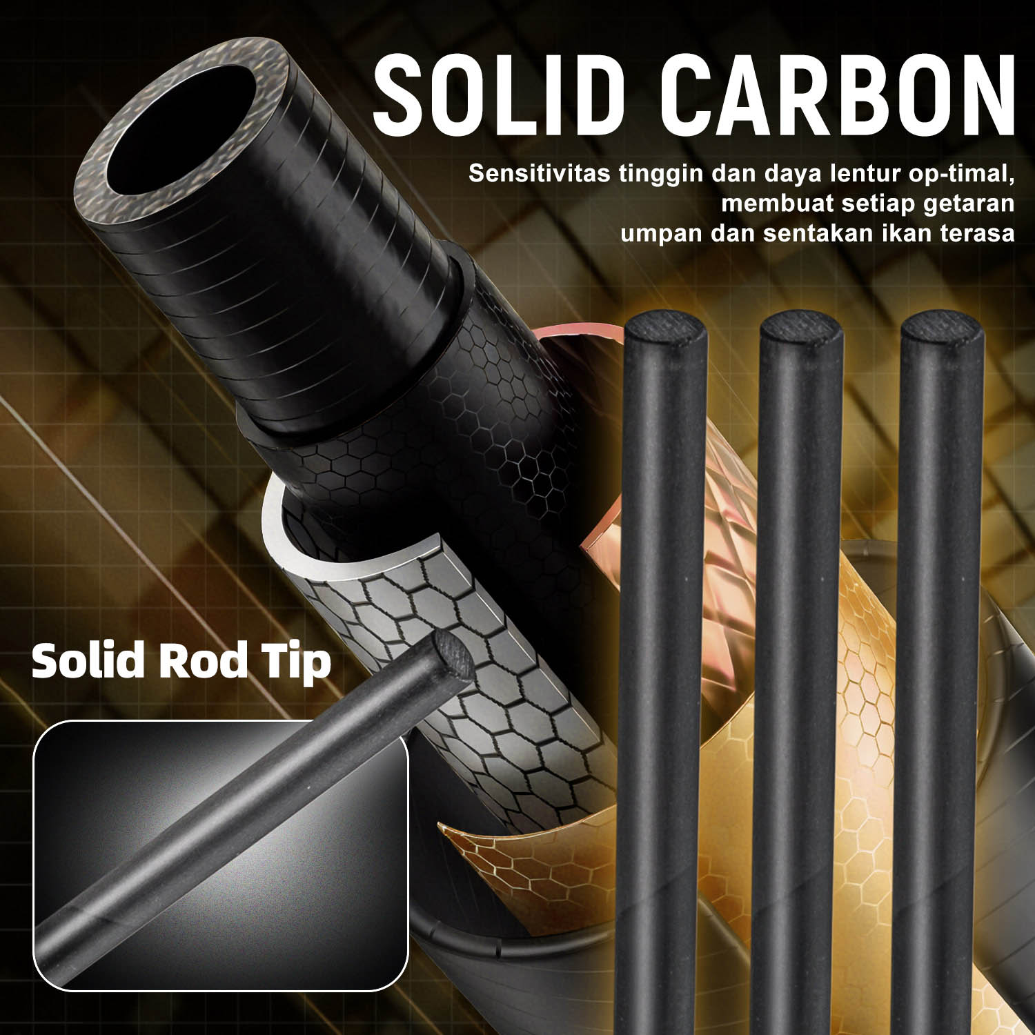 Sougayilang Full Carbon Fishin - Fishing Rod Guide Replacement ulasan dan harga
