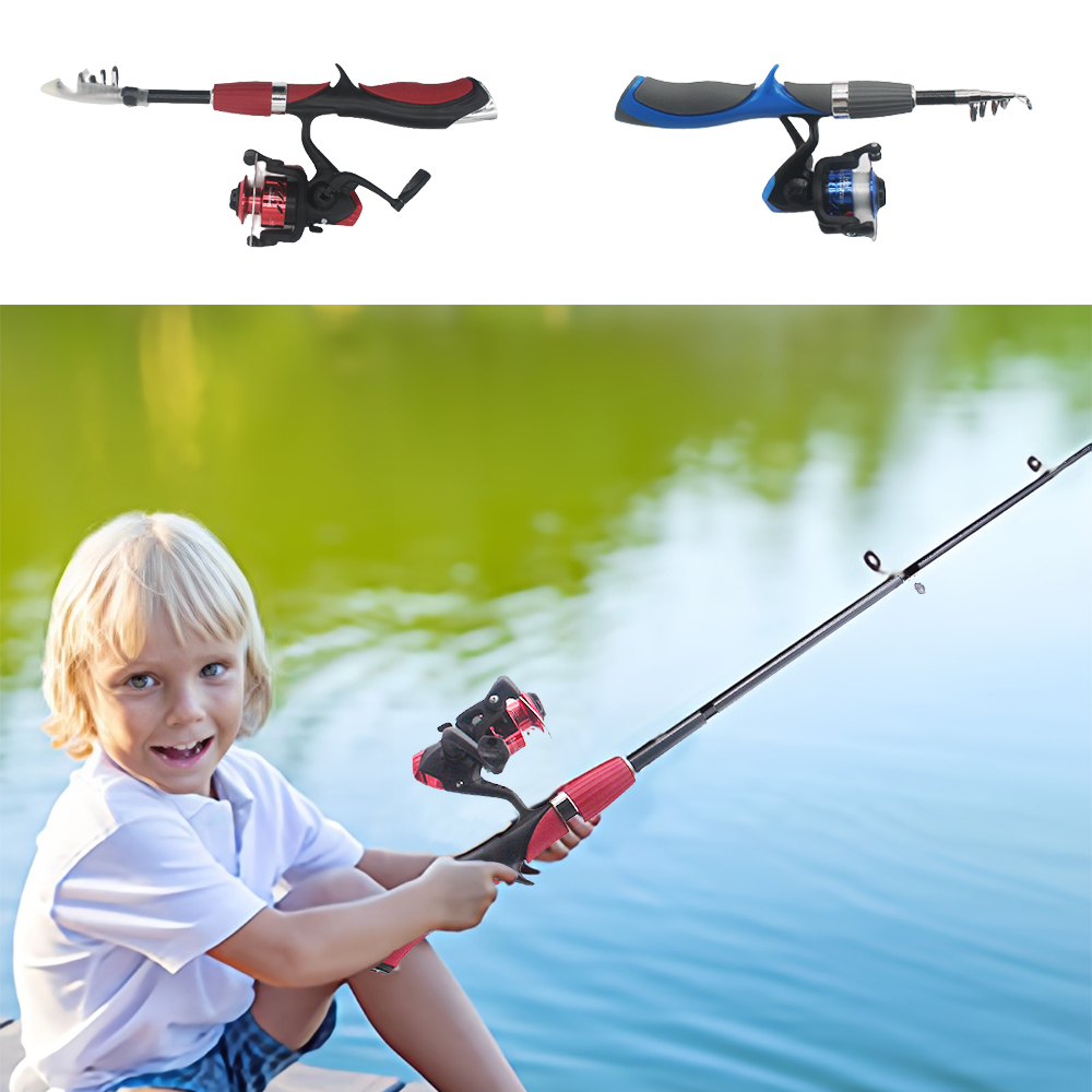 Kids Fishing Pole Set Fishing  - Fishing Rod Ice ulasan dan harga